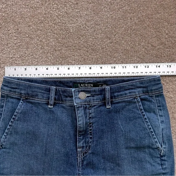 Lauren Ralph Lauren Vintage Bermuda Denim Shorts - Picture 6 of 7